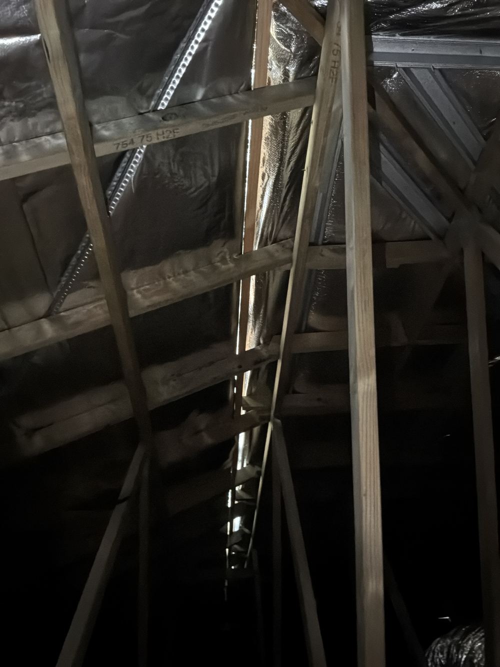 Roof tiles not seated properly, risking leaks in heavy rain, found during a handover inspection in Castle Hill